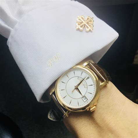 patek philippe calatrava cross cufflinks